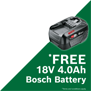 Bosch EasyHedgeCut 18-45 Cordless Hedge Cutter Garden Trimmer 45cm 1 x Battery